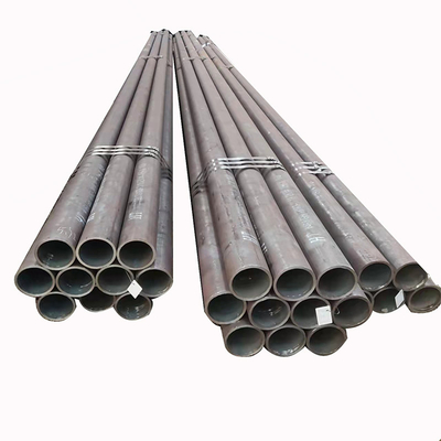 ST37 ST52 1020 tubería de acero inconsútil del carbono laminado en caliente de 1045 A106B para el edificio