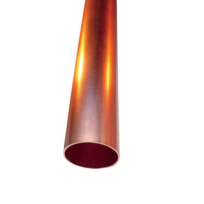 C10100 C10200 99,9% C11000 aflautado de cobre puro 15m m 22m m para los tubos de agua