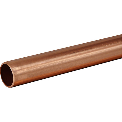 C10100 C10200 99,9% C11000 aflautado de cobre puro 15m m 22m m para los tubos de agua
