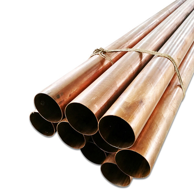 C10100 C10200 99,9% C11000 aflautado de cobre puro 15m m 22m m para los tubos de agua