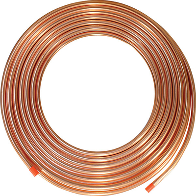 1/4' 3/8' 1/2' 5/8' tubo de cobre inconsútil de 10m m para la condición o el refrigerador del aire
