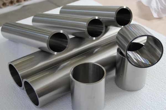 99,95% tubo circular de Nitinol del titanio del grado redondo puro 2 del tubo sin soldadura