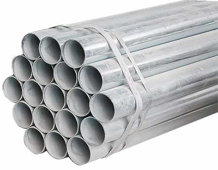 Tubería de acero soldada con autógena galvanizada caliente de Sch 40 80 inconsútiles los 6m