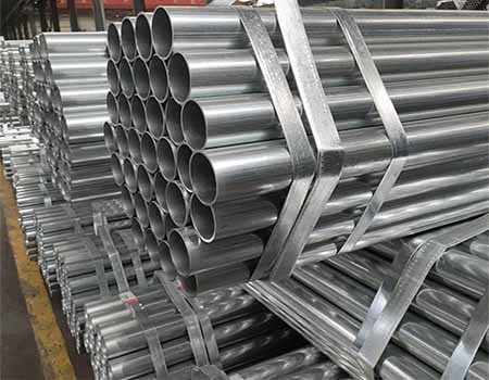 Tubería de acero soldada con autógena galvanizada caliente de Sch 40 80 inconsútiles los 6m