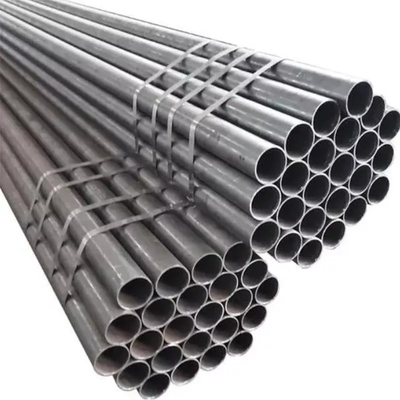 ST37 ST52 1020 tubería de acero inconsútil del carbono laminado en caliente de 1045 A106B para el edificio