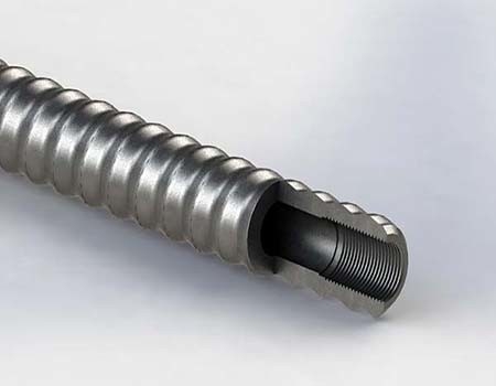 Uno mismo T40 que perfora la barra hueco 40m m 3M los 4m 40Cr 660KN del ancla