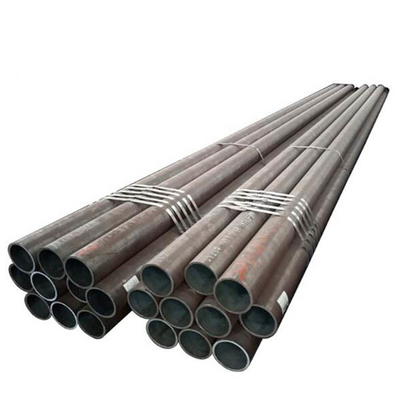 Tubería de acero inconsútil laminada en caliente del acero suave del grueso 12-80m m de Q345 Q235 para construir